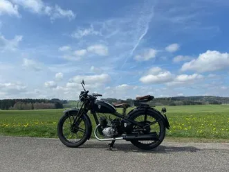 dkw km 200 bj.1934 papiere, tüv 04/27 betriebsanleitung, läuft