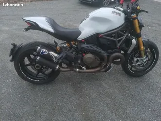 vend ducati 1200 monter s blanc