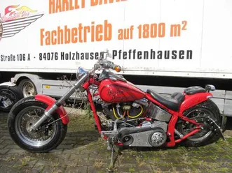 harley softail hpu custom chopper bike projekt