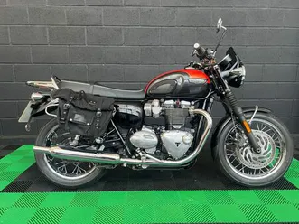 2019 triumph bonneville t120 1200 roadster/retro petrol manu a vendre