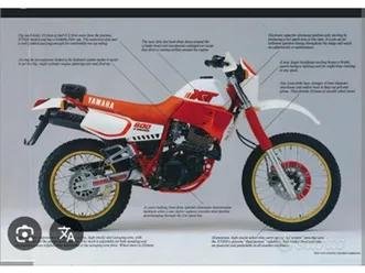 xt 600 2kf rossa e bianca