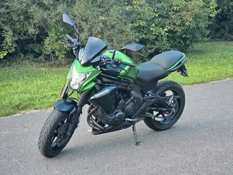 kawasaki er-6n gepflegt und mit wilbers fahrwerk