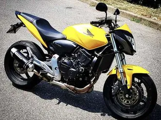 honda hornet cb600f giallo