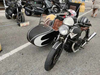 sidecar special su base guzzi omologato 4 posti