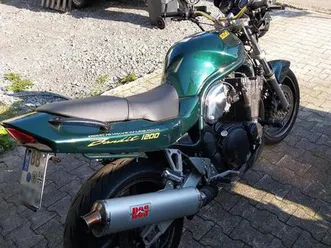 suzuki bandit 1200 naked gv75a 1999 kult 1200n motorrad grün bos