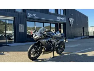triumph  daytona 660 2024 660 cm3 | moto sportive | 700 km | noir | 20090 ajaccio