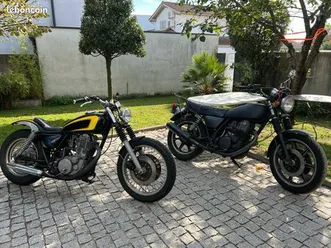 lot de deux motos 500 sr 1979 et 1980