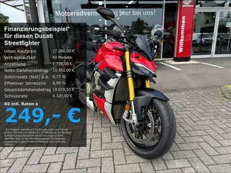 ducati streetfighter *v4s*öhlins*scheckheft*griffheizun