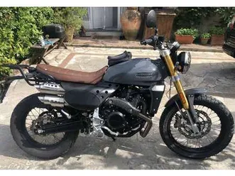 fantic caballero 500 scrambler deluxe 2023 grigio