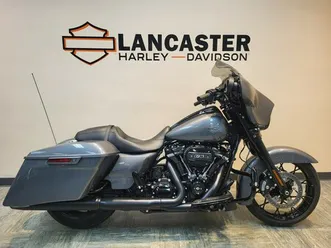 2021 harley-davidson® street glide® special gauntlet gray metallic - black finish flhxs