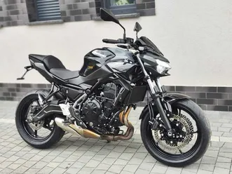 kawasaki z650 czarna 2024 r 1 wlaściciel gwarancja r a2 / 35 kw z 650 nowogród bobrzański