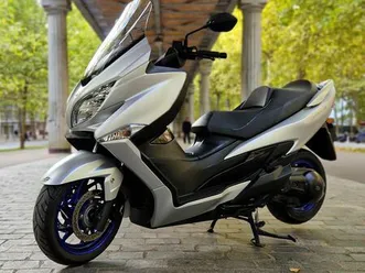 suzuki 400 burgman abs / tc 2022 gris - 1ere main - entretien complet suzuki scooter an400 xmax