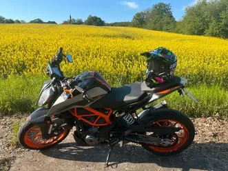 ktm duke 390 orange 2021