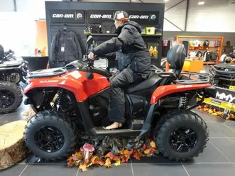 can-am outlander max 700 dps t 2025 650 cm3 | quad utilitaire | 345 km | rouge | 77240 vert st denis
