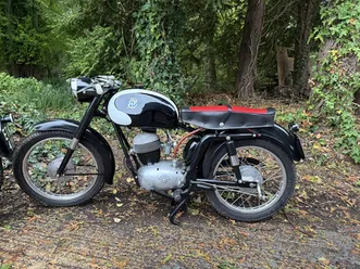 mv agusta turismo rapido 125 1957 fully restored. swap px a vendre