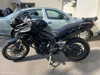 triumph tiger 800 abs full black