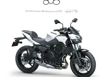 kawasaki z 650 . bianco