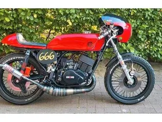 yamaha rd 250 ac 2zylinder 2takt 1a2 café racer rennmaschine