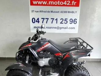 kymco maxxer 300 2022 300 cm3 | quad loisirs | 1 247 km | noir | 42300 mably