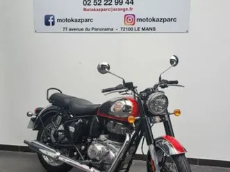 royal enfield classic chrome 2022 500 cm3 | moto custom | 628 km | rouge | 72100 le mans