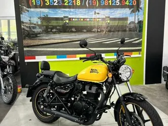 royal enfield meteor 350 fireball yellow abs