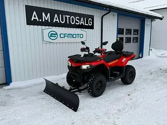 cfmoto cforce 520l arctic edition - super kampanje spar kr 8.000,- på 520l nå! ledlys - diff lock bak - 37hk - hengerfeste - vinsj - 2seter
