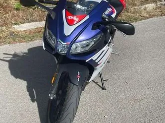 aprilia rs 125 bianco