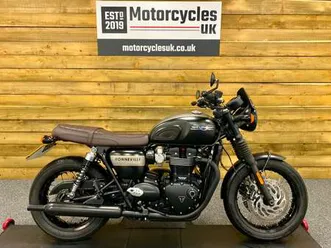 used triumph bonneville t120 black for sale in swindon