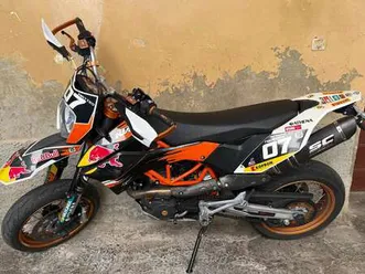 ktm 690 smc r arancione