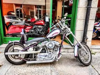 harley-davidson sportster 883 chopper customizata