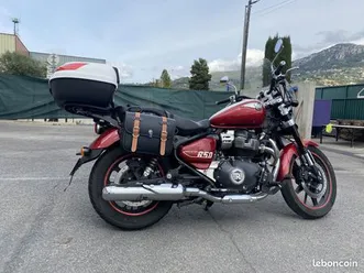 royal enfield superméteor celestia red