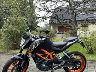 ktm 390 duke schwarz