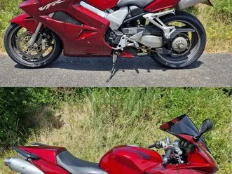 honda vfr 800 rouge vtec abs