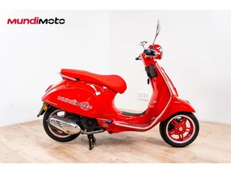 piaggio vespa 125 primavera 3v red abs