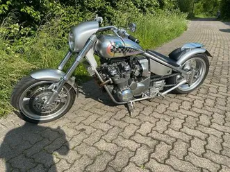 fiedler custom bike kawasaki 750 zephyr lowrider fighter chopper