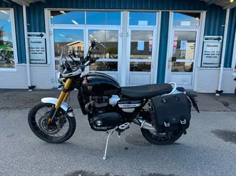 triumph scrambler 1200 xe vinterpris • 2024
