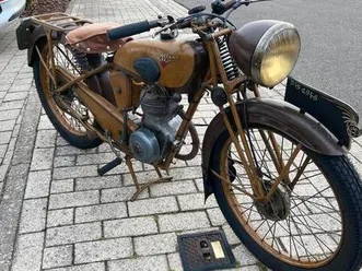 ② motobecane 125 cc d45 de 1947, double embrayage