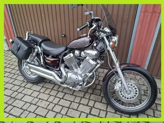 piękne virago 535 z niemiec motocykle żurawice żurawice
