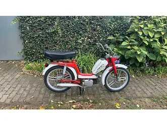 demm scout mofa 25 ccm baujahr 1973 rot/weiß