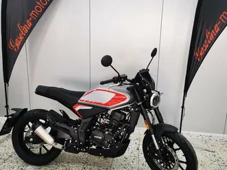 neufahrzeug motobi cafe racer dl125 abs silber - aktionsrabatt