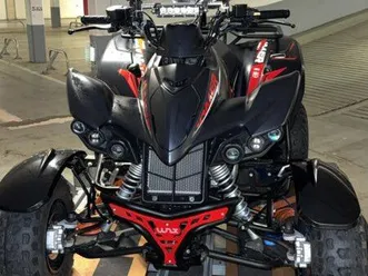 kymco maxxer 300 avec remorque