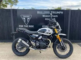 new triumph scrambler 400 xc for sale in wokingham
