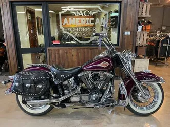 harley-davidson flstc heritage softail são domingos de rana