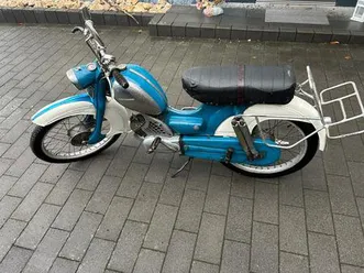 super zündapp combinette typ 429 / blau, weiß / 3. gang