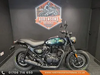 the new royal enfield hunter 350.