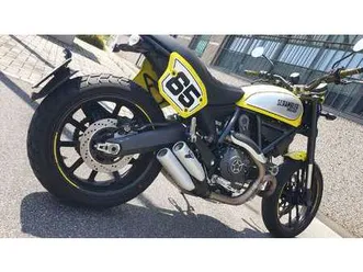 ducati scrambler flat track pro giallo