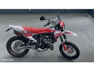 moto 50 cc #fantic #rouge#blanche #2023