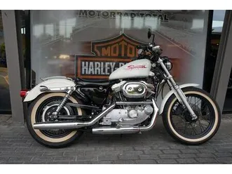 harley-davidson sportster xlh 883 hugger-weiß-wenig km-neuwertig