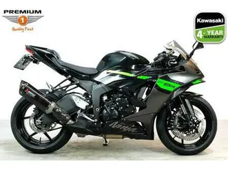 kawasaki ninja zx-6r performance groen