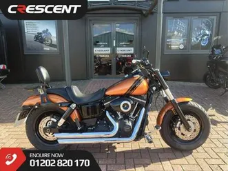 harley davidson fatbob fxdf 1690 2014 - vance & hines - serviced